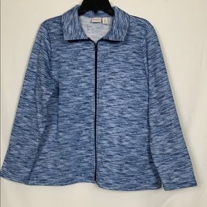 Weekends by Chico’s size 2 blue jacket